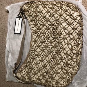 Expressions NYC Inc. handcrafted Seashell and beaded bag